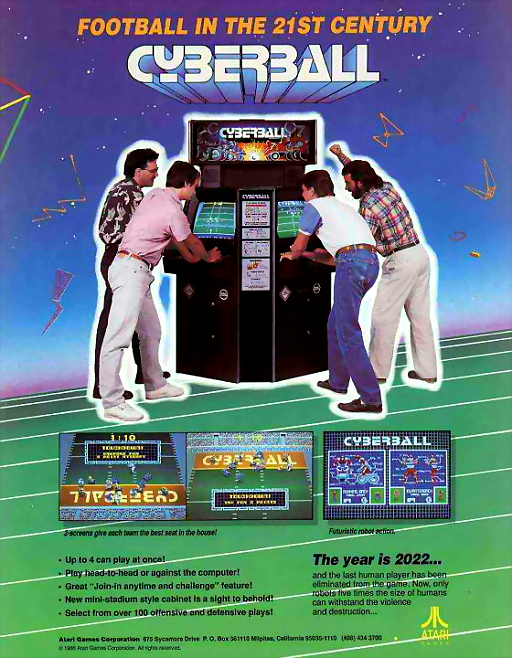 Cyberball (prototype) Game Cover